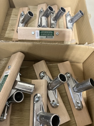 Ca. 60x Vloerolie kwasten
